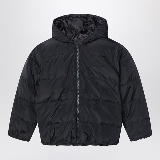 Givenchy Black puffer jacket with G print
