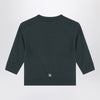 Givenchy Dark green sweatshirt with logo