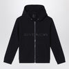 Givenchy Black zip hoodie with logo