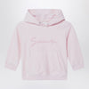 Givenchy Pink ribbed hoodie