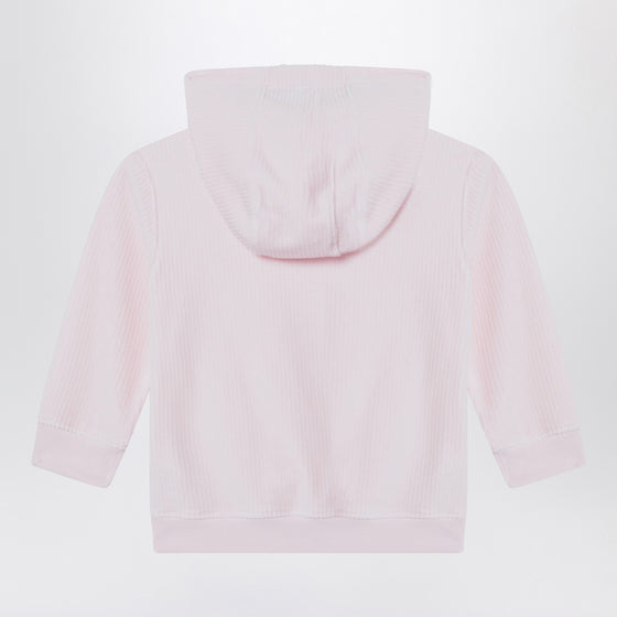 Givenchy Pink ribbed hoodie