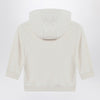 Givenchy Cream ribbed hoodie