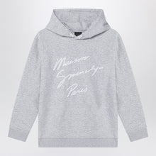  Givenchy Grey hoodie with embroidered logo