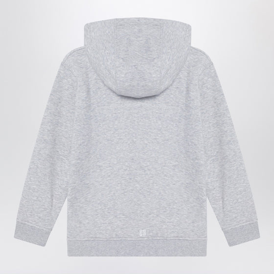 Givenchy Grey hoodie with embroidered logo