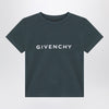 Givenchy Dark green T-shirt with logo