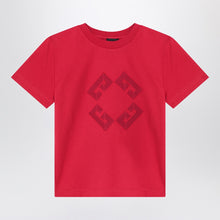  Givenchy Bordeaux T-shirt with embroidered logo