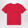 Givenchy Bordeaux T-shirt with embroidered logo