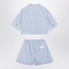Givenchy Light blue cotton two-piece set