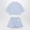 Givenchy Light blue cotton two-piece set