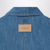 Givenchy Blue denim shirt with logo embroidery