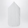 Givenchy White sleeping bag with embroidered logo