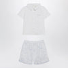 Givenchy White/light blue cotton two-piece set
