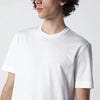 ZEGNA White T-shirt with embroidered logo