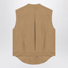 LouLou De Saison Sleeveless shirt in sand colour