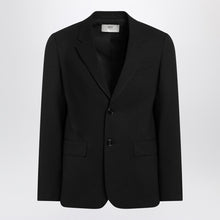  Ami Paris Single-Breasted Jacket Black Wool