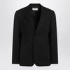 Ami Paris Single-Breasted Jacket Black Wool