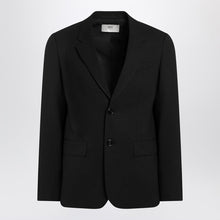  Ami Paris Single-Breasted Jacket Black Wool