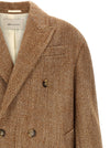 Ami Paris Herringbone Coat