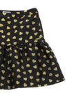 Moschino Kid Teen Heart Flounce Skirt