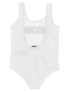 Moschino Kid Teen Logo Lettering One-piece Swimsuit