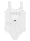 Moschino Kid Teen Logo Lettering One-piece Swimsuit