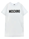 Moschino Kid Teen Logo Print Dress
