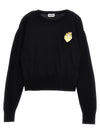 Moschino Kid Teen Logo Patch Sweater