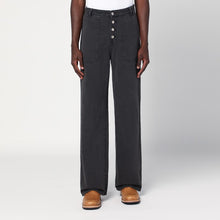  Basketcase Gallery Wide-leg Vintage Black denim pants