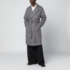 Tagliatore Houndstooth belt coat