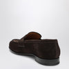 Church''s Brown Heswall suede leather loafers
