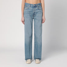  HAIKURE Korea light blue jeans