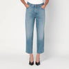 HAIKURE Light blue washed effect jeans