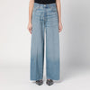 HAIKURE Wide blue washed jeans