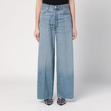  HAIKURE Wide blue washed jeans