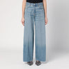 HAIKURE Wide blue washed jeans