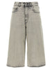 Haikure Belle Pearl Grey Bermuda Shorts