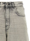 Haikure Belle Pearl Grey Bermuda Shorts