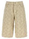 Haikure Bermuda Shorts Becky Fur Denim