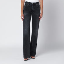  HAIKURE Black washed-effect Star jeans