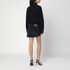HAIKURE Washed black Tamu mini dress in denim