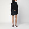 HAIKURE Washed black Tamu mini dress in denim