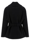 Balmain Anthem Belted Caban