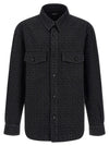 Balmain Monogram Pattern Overshirt