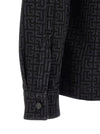 Balmain Monogram Pattern Overshirt