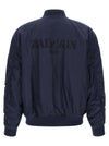 Balmain Logo Embroidery Bomber Jacket