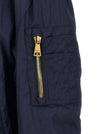 Balmain Logo Embroidery Bomber Jacket