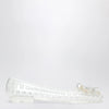 Heavenly Jelly Transparent Bloomi ballet flats in PVC with beaded flowers