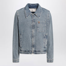 Ami Paris Denim zip-up Ami De Coeur jacket