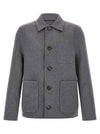 Ami Paris Grey Boule Jacket