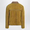Ami Paris Acid green shearling bomber